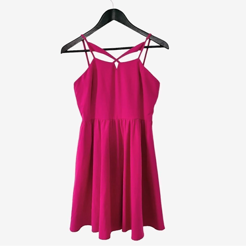Ya Los Angeles‎ Pink Strappy Sleeveless Dress